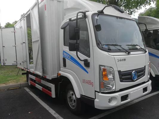 EQ5040EV Dongfeng EVElectric box truck 5950 X 2250 X 3000MM Lithium Iron Battery 81/108KWH Range 220KM